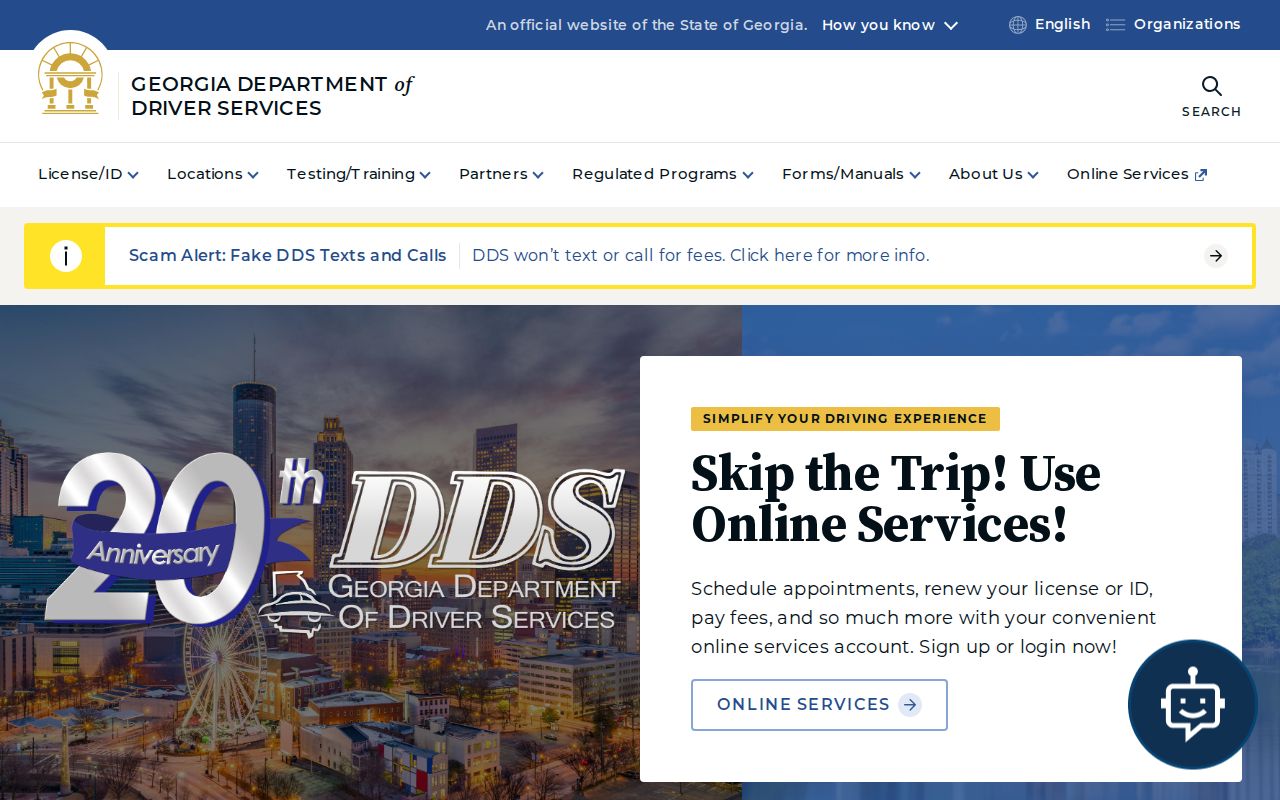 Georgia DDS source for Bleckley County traffic court records