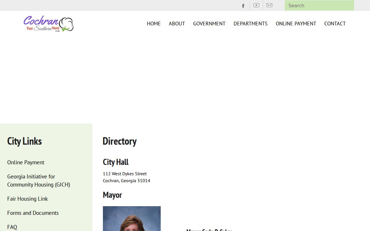 Cochran court records municipal directory and clerk contact